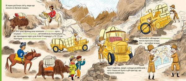 Книга Стефани Леду «Енциклопедія DOCs. Історія транспорту. Від воза до ракети» 978-617-7688-16-6