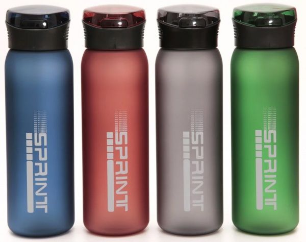 Пляшка для води 600 мл Casno сірий KXN-1196_Grey