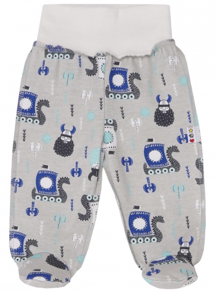 Ползунки ясельные ТМ Софія Vikings р.62 серый 292162 