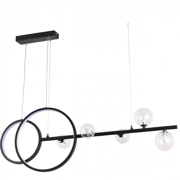 Підвіс Hopfen 66 Вт G9 чорний LOFT 001 BK 