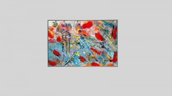 Картина на холсте Anything в алюминиевой раме 55x80 см ТЕРРАВОЛ 