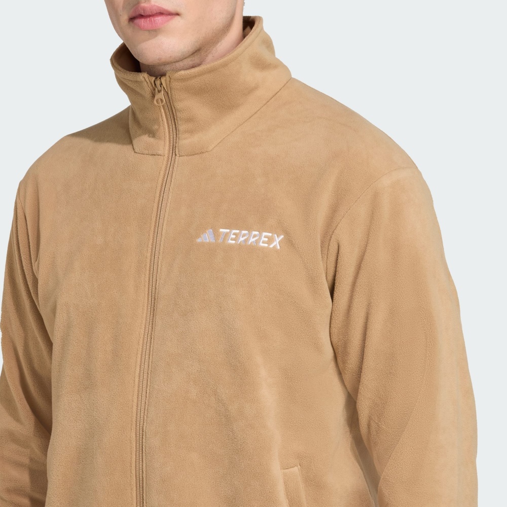 Джемпер Adidas MT ESS FZ FL JM3115 р.S коричневий