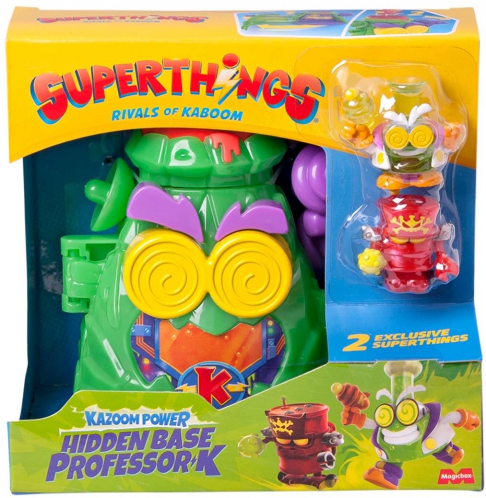 Игровой набор SuperThings SuperThings Kazoom Power Скрытая база Профессора К PSTSP112IN250