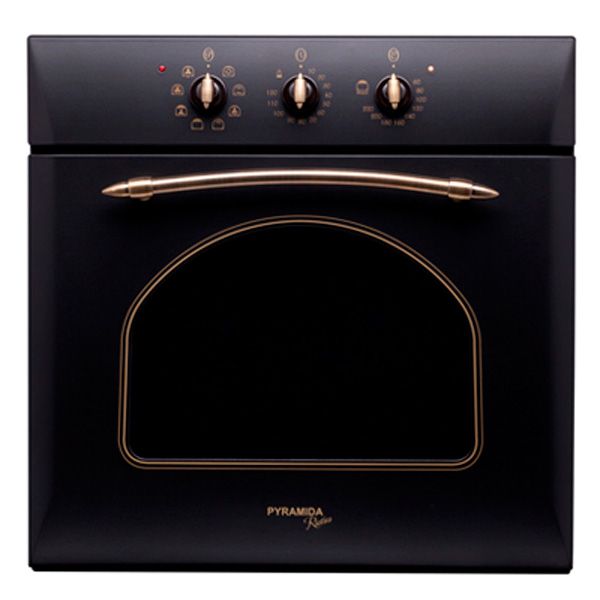 Духовой шкаф электрический Pyramida F 84 ER black Rustico