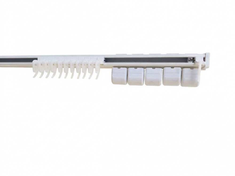 Карниз Karniz plus KS-1 одинарный 150 см белый 1 шт.