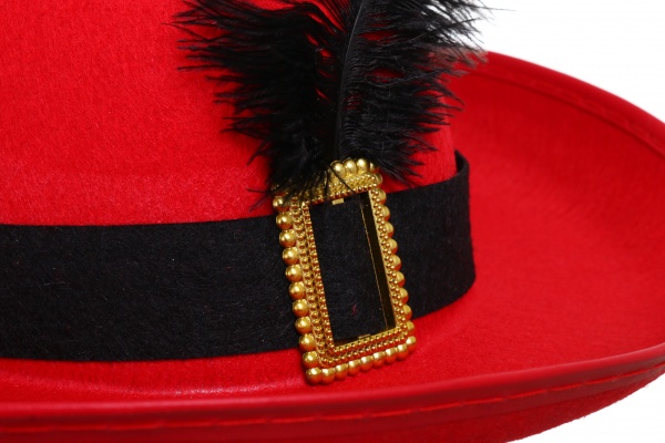 Костюм карнавальний КАРНАВАЛІЯ р.134 синій із червоним 85018, 85118 