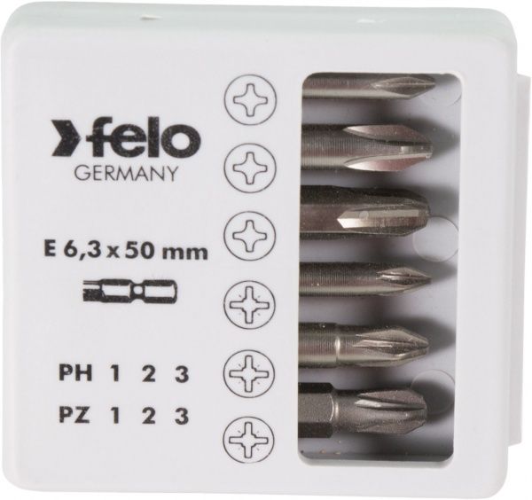 Набір біт Felo 6 шт. 3291516