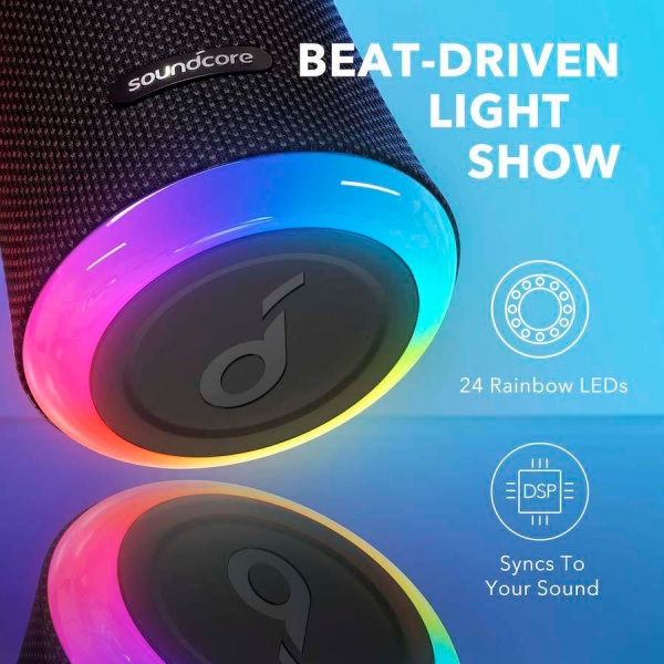 Портативная колонка Anker SoundСore Flare 2 2.0 black A3165G11