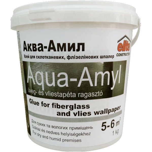 Клей для тяжелых обоев Дивоцвет Аqua-Amyl 1 кг