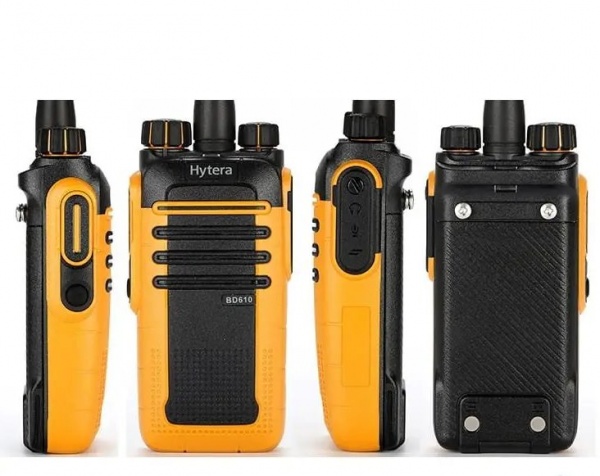 Рація Hytera BD615UHF цифрова портативна 400-470 МГц 4 Вт 48 каналів