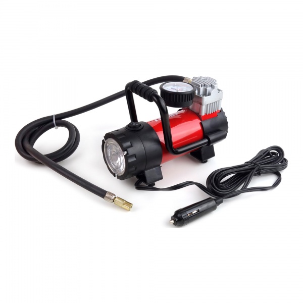 Компресор автомобільний AMiO 12V HQ LED ACOMP-06 (02180)