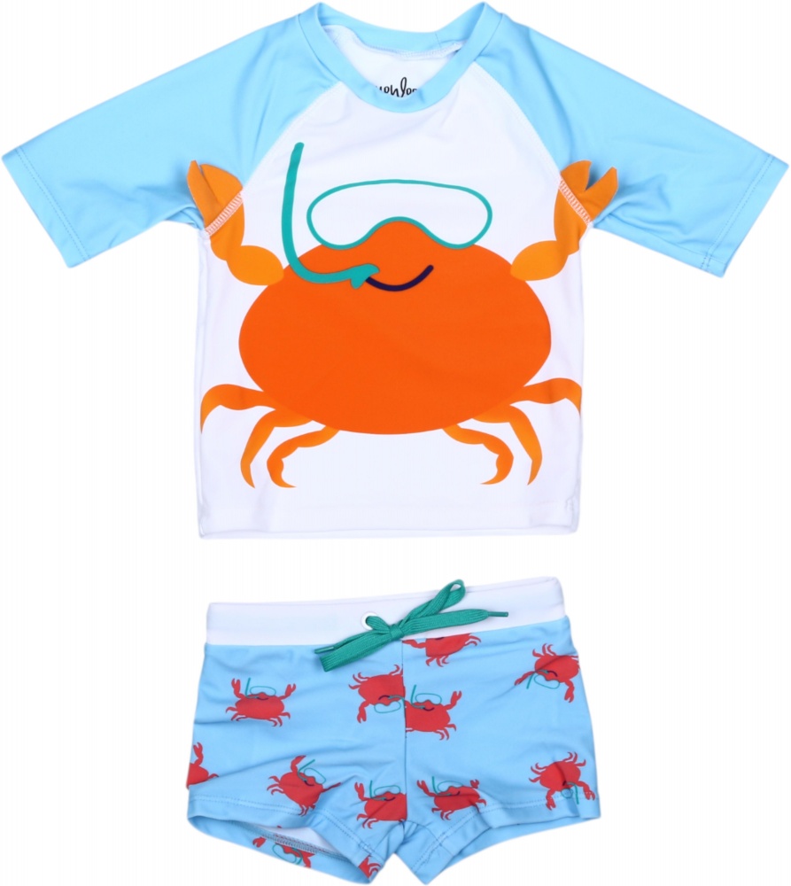 Комплект купальный HW 25ENGL10 р.98-104 голубой