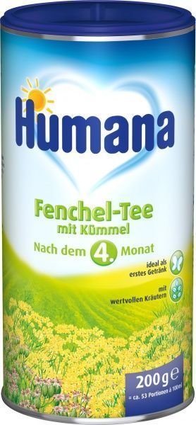 Чай Humana с фенхелем и тмином 200 г 4031244730305