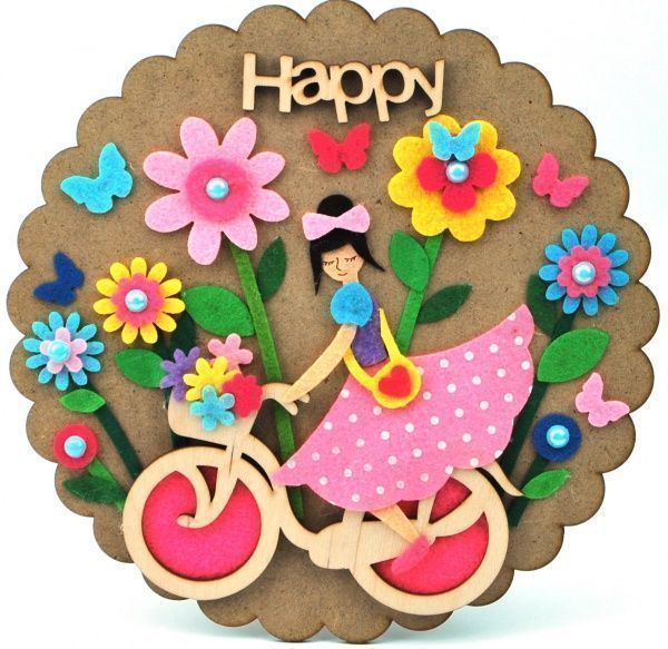 Набор для творчества Аппликация из фетра Happy Аплі-Краплі 