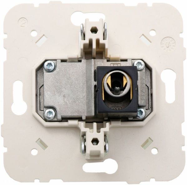 Розетка TV+R+SAT оконечная Efapel Logus алюминий 21543 TAL