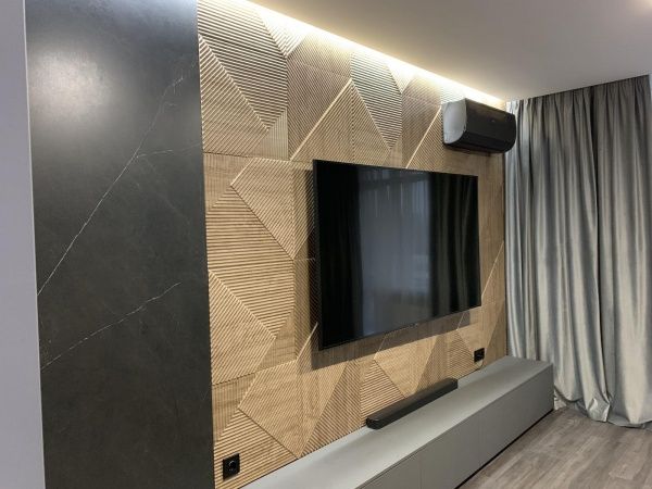 3D-панель гипсовая Gipster Лайнс 2 0.25 кв.м 