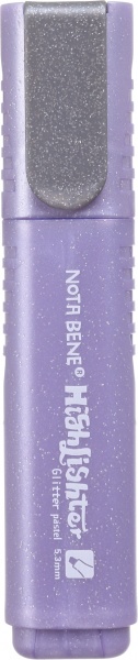 Маркер текстовый Nota Bene with glitter 521B-24 violet фиолетовый 