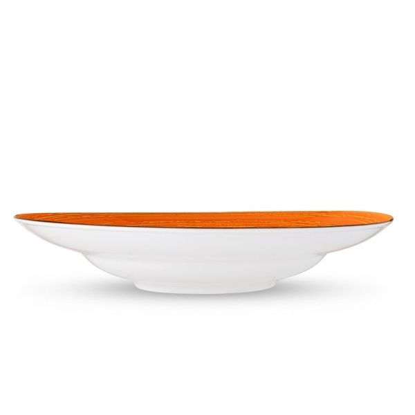 Тарелка глубокая Spiral Orange 25,5 см 350 мл WL-669327/A Wilmax