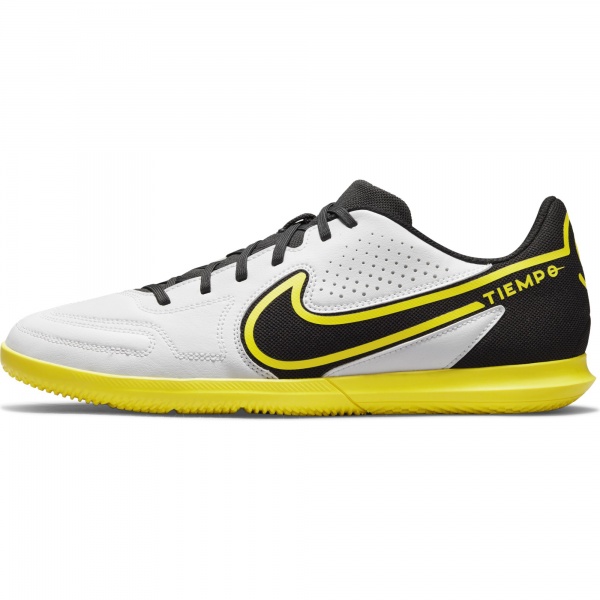 Футзальная обувь Nike Tiempo Legend 9 Club IC DA1189-107 р.US 9 белый