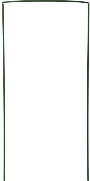 Опора для растений полукруглая 50x25 см (чёрная)