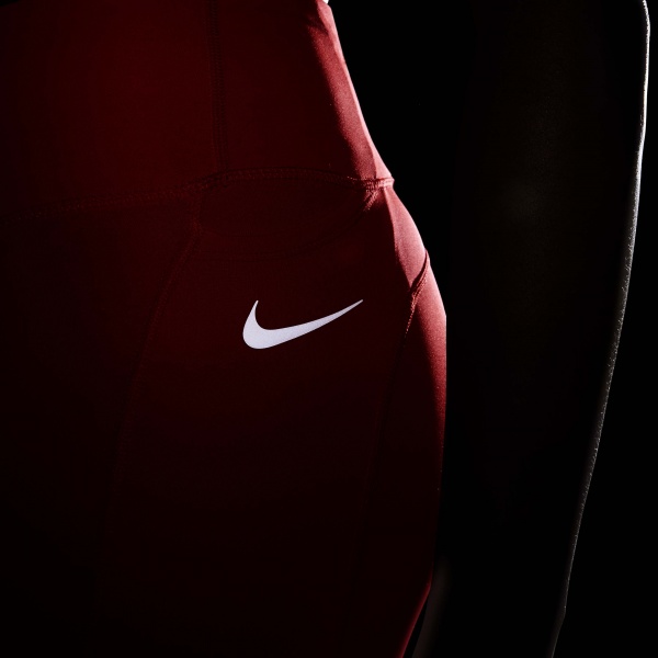 Лосины Nike W NK DF FAST CROP CZ9238-673 р.XS красный