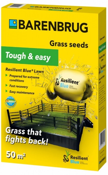 Семена Barenbrug газонная трава Resilient Blue Lawn 1 кг