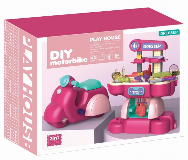 Игровой набор Shantou Парикмахер-байк HSP1150934