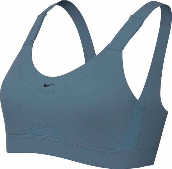 Бра Nike W NK DF ALPHA BRA DD0430-440 р.XS-A/C голубой