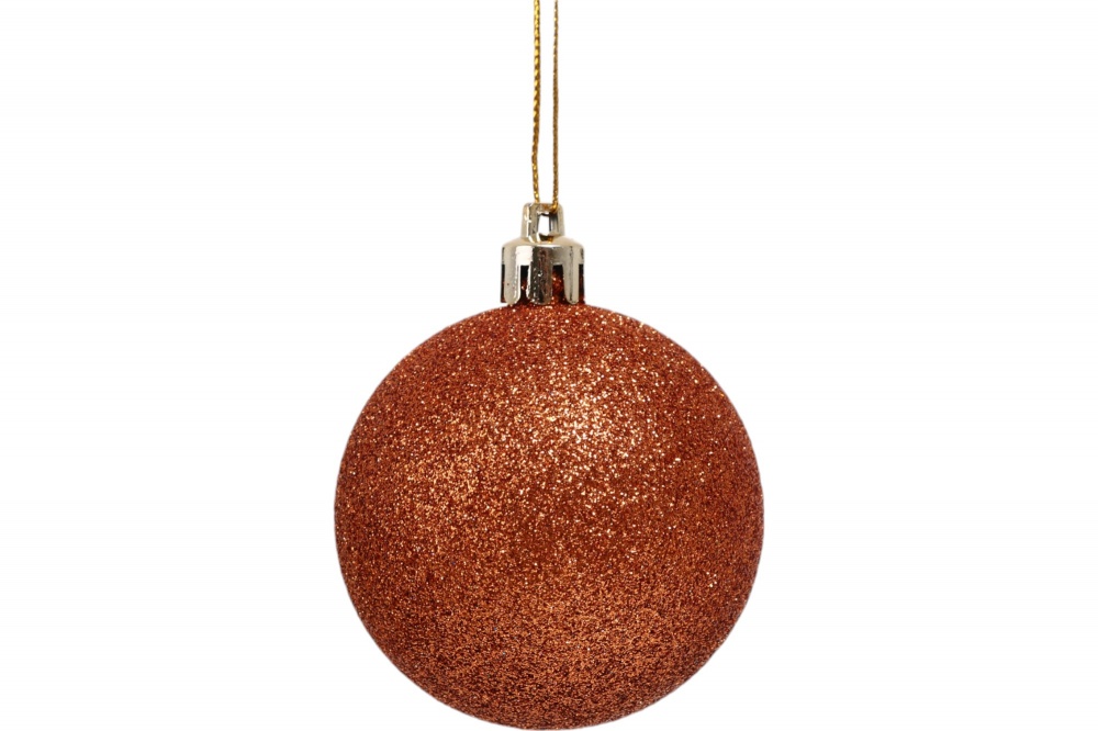 Набір ялинкових куль різна фактура 2 кольори в асортименті d 60 мм 50 шт./уп.