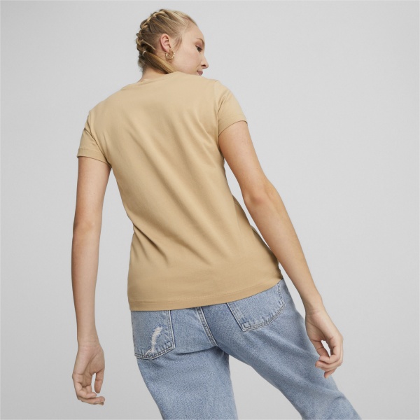 Футболка Puma ESS+ EMBROIDERY TEE DUSTY TAN 84833189 р.S бежевый