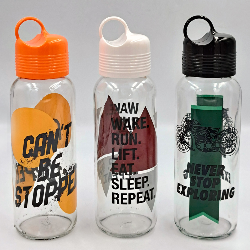 Бутылка для воды Vittora Moon 450 мл VT-922009 бежевая