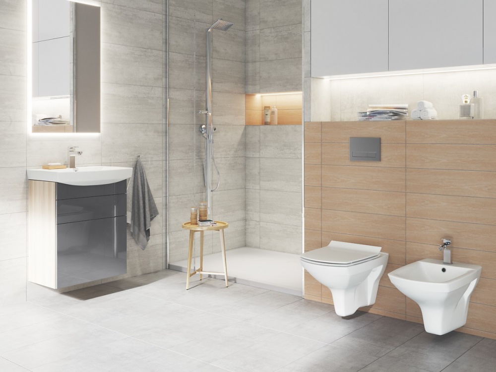 Унітаз підвісний Cersanit CARINA CleanOn Сет 548