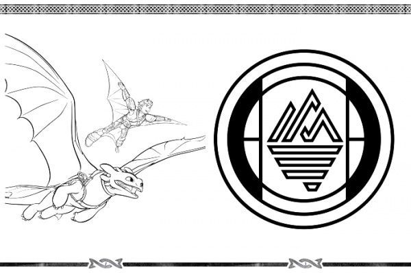 Книга «Розмальовка Як приборкати дракона Кольоровий штрих Друзі назавжди» 9789667496883