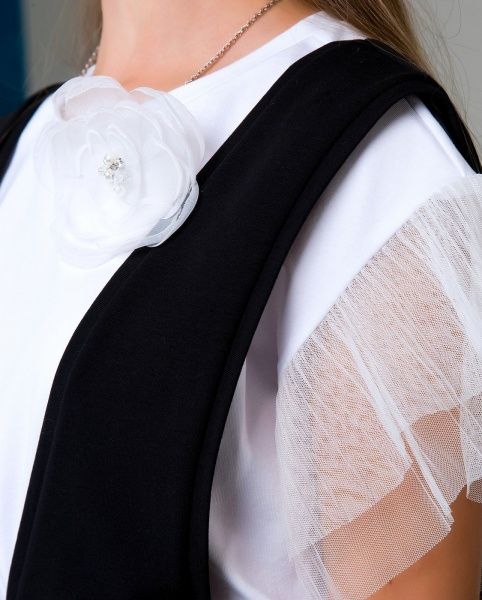 Блуза Smil 114714 р.134 белый 