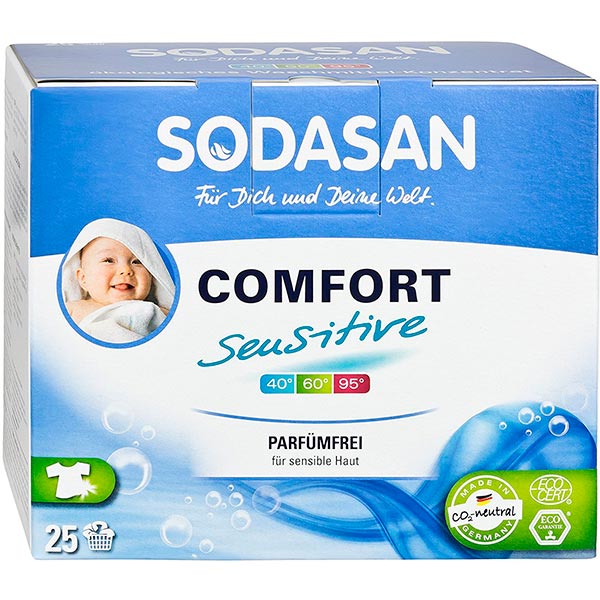 Стиральный порошок Sodasan Comfort Sensitiv 1.2 кг