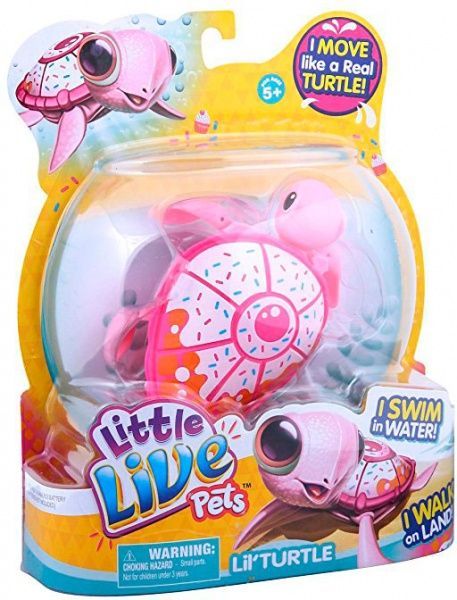 Игрушка интерактивная Moose Little Live Pets Черепашка Пломбир 28255