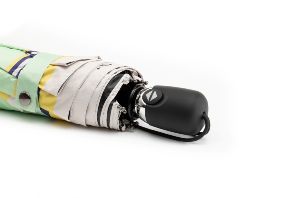 Зонт KRAGO umb-3-006 в полоску зеленый 