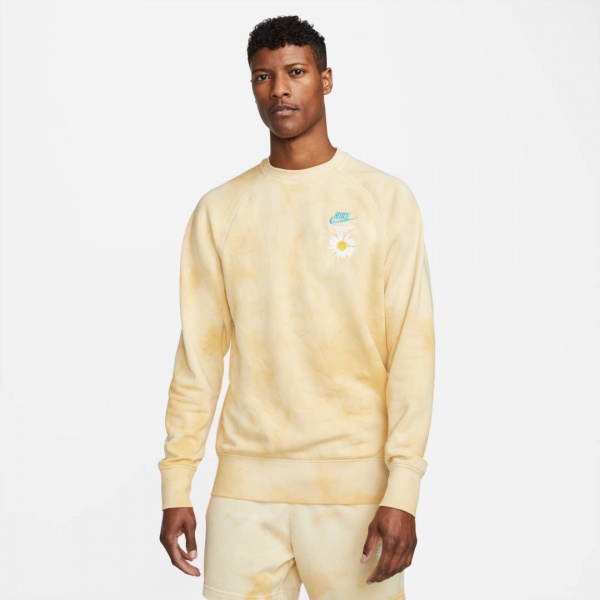 Світшот Nike M NSW HBR-S FT CREW DM5010-777 р. S хакі