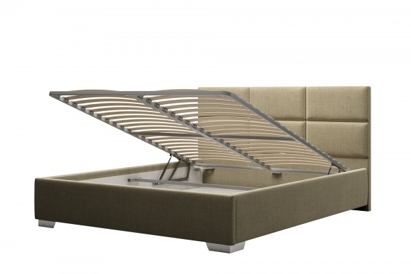 Кровать с подъемным механизмом CAMELIA Эмма 160x200 см темно-бежевый 