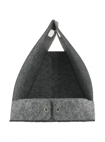 Лежак FX home фетровий Каір з подушкою FX home 40Х40Х50 см