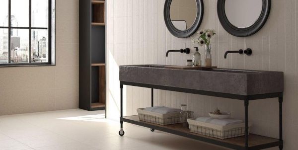 Плитка Cifre Лаймстоун айворі релів 40x120 