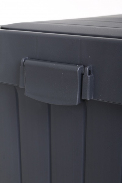 Корзина для белья RIO Twins 36,1х27,3х58,1 см 40 л графитовый 