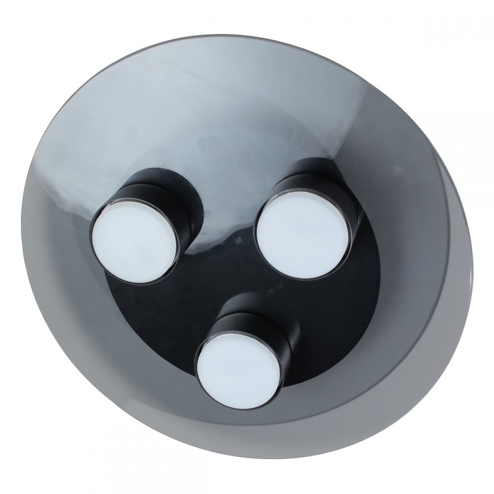 Світильник підвісний Светкомплект Luna 3xGX53 чорний