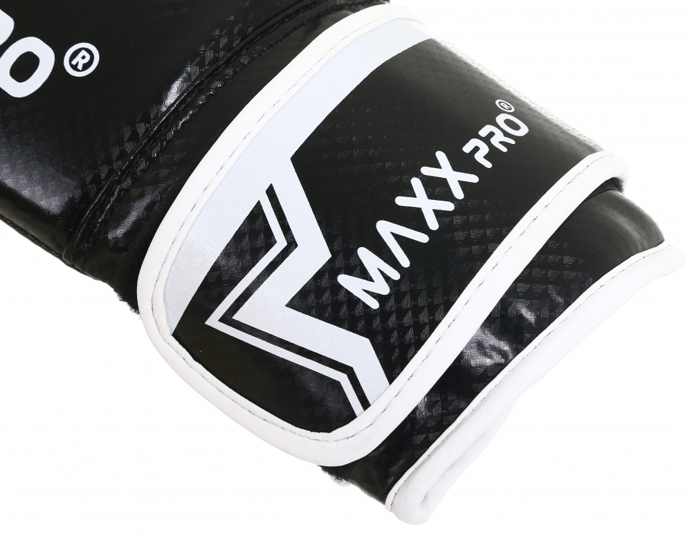 Боксерські рукавиці MaxxPro AVG-451 Black vynil-12 р. 12 12 ozoz Black vynil-12 чорний