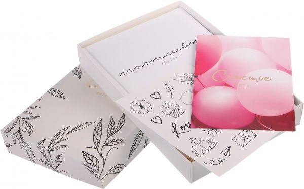 Щасливий щоденник (рос.) білий 