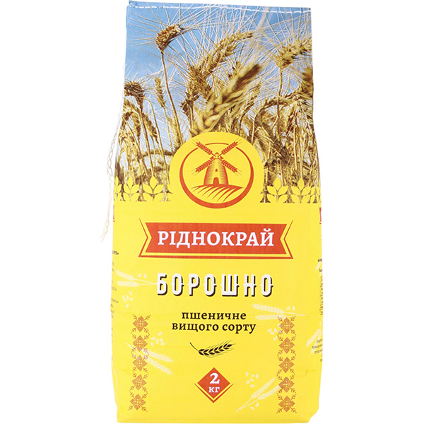 Мука высшего сорта 2 кг