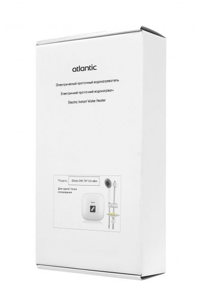 Електроводонагрівач проточний Atlantic Okido OKI 707 5,5 kW