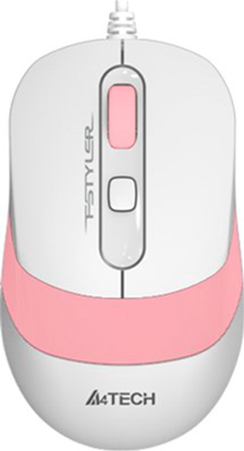 Мишка A4Tech FM10 White/Pink USB (FM10 (Pink)) 
