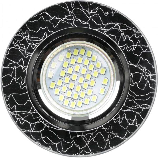 Светильник точечный Blitz GU5.3 черныйхром BL002SI/5CH 