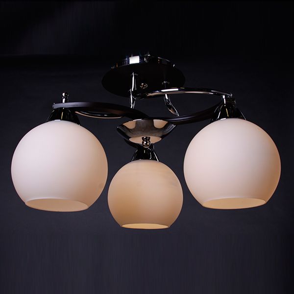 Люстра потолочная Victoria Lighting 3xE27 хром Sirius/PL3 